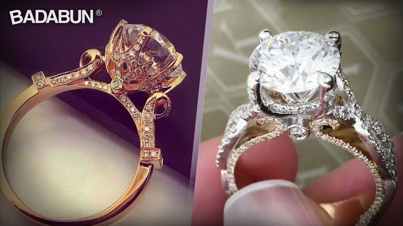 preciosos anillos de bodas de or